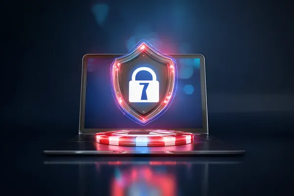 BL5558-58L Secure Login - Đăng nhập nhanh và an toàn Một chiếc laptop hiển thị màn hình đăng nhập nổi bật trong không gian tối giản, tượng trưng cho hệ thống truy cập bảo mật của BL5558-58L.